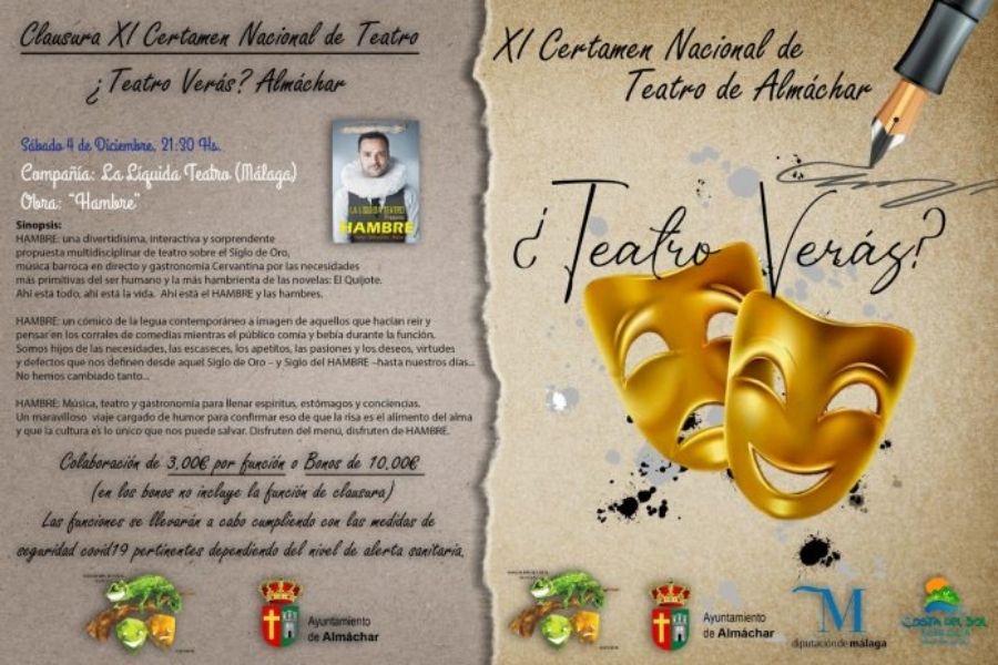 XI Certamen de Teatro Nacional ¿Teatro Verás?