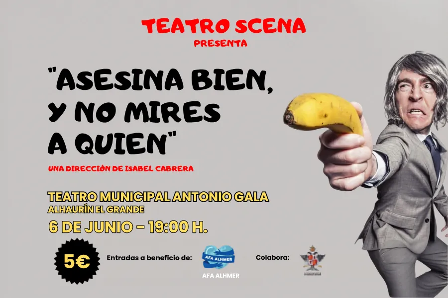 ASESINA BIEN, Y NO MIRES A QUIEN horizontal